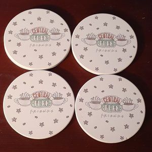 Set of 4 Friends Central Perk  Absorbant Coasters NEW